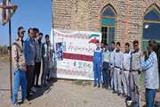 برگزاری بیست و یکمین هفته اردوی جهاد دامپزشکی در روستای ارگ شهرستان جاجرم